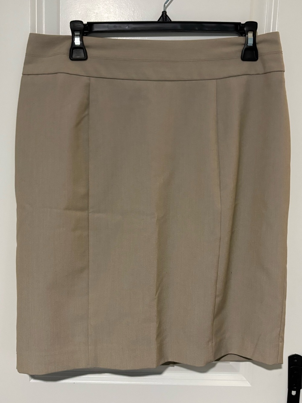 George Taupe Khaki Lined Pencil Skirt Size 8